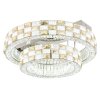 Globo Lidia LED ringvormige plafondlamp Ø 61 cm voor woonkamer, hal en keuken
