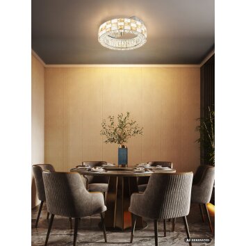 Globo Lidia LED moderne plafondlamp met lichtkring 24 Watt 3016 Lumen 2700-6000 Kelvin