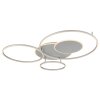 Globo Johnson LED plafondlamp plafonnière met 3 ringen, modern rond design