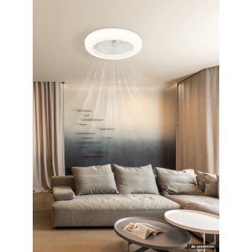 Globo Ferrell ronde LED plafondlamp met afstandsbediening ø45 cm 2700-6500K 15W 1650 lm