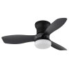 Globo Irwin LED moderne plafondventilator met licht 4-blads 2700-6500K 1650 lm 15W