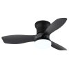 Globo Irwin LED moderne plafondventilator met licht 4-blads 2700-6500K 1650 lm 15W
