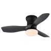 Globo Irwin LED moderne plafondventilator met licht 4-blads 2700-6500K 1650 lm 15W