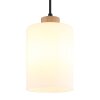 Globo Rowena hanglamp, pendellamp modern design E27 cilindervormig Ø 15 cm