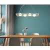 NOWA Nanda 4-bollen rechthoekige eetkamer hanglamp voor woonkamer modern G9