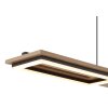 Globo Bruce LED langwerpige hanglamp eettafellamp voor eettafel modern 30 Watt