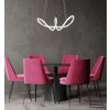 Globo Evangeline LED ringvormige hanglamp met afstandsbediening, 45 W, 5600 lm, 2700-6000 K, 60 cm
