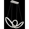Globo Evangeline LED ringvormige hanglamp met afstandsbediening, 45 W, 5600 lm, 2700-6000 K, 60 cm