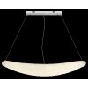 Globo Kristalla LED hanglamp, 105 cm lang, langwerpige hanglamp voor eettafel