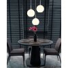 Globo Andre 3-flammige hanglamp, eetkamer hanglamp, modern, rond, Ø 46 cm