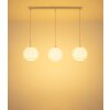 Globo Andre hanglamp, pendellamp E27 met 3 lichtpunten voor eetkamer en keuken