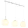Globo Andre hanglamp, pendellamp E27 met 3 lichtpunten voor eetkamer en keuken