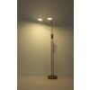 Globo Silvio LED vloerlamp, leeslamp voor woonkamer en bank, modern, 2 lampkoppen