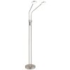 Globo Silvio LED vloerlamp 2-lichts, moderne leeslamp voor eetkamer en woonkamer