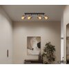 Globo Milley modern 4-lichts plafondspot E27 voor eetkamer en woonkamer