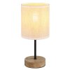NOWA Jule modern-retro Tischlampe Tischleuchte met zylindrische kap, E27, 25 W, Ø 13 cm