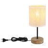 NOWA Jule modern-retro Tischlampe Tischleuchte met zylindrische kap, E27, 25 W, Ø 13 cm