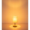 NOWA Jule modern-retro Tischlampe Tischleuchte met zylindrische kap, E27, 25 W, Ø 13 cm