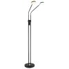 Globo Silvio LED vloerlamp 2-lichts 173 cm moderne leeslamp voor woonkamer
