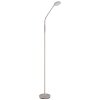 Globo Silvio LED vloerlamp met leesarm voor woonkamer, eetkamer en hal modern