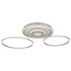 Globo Miles LED ringvormige plafondlamp plafonnière met drie ringen voor woonkamer