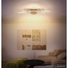 Globo Donte LED plafondlamp modern, hoekig voor eetkamer, hal, keuken, woonkamer