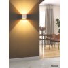 Globo Rojas LED eckige wandlamp binnen modern voor eetkamer en woonkamer