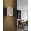 Globo Rojas LED wandlamp, hoekige muurverlichting voor eetkamer en woonkamer