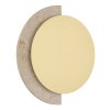 Globo Rojas LED wandlamp, moderne ronde muurlamp met 12 W, 3000 K, 1331 lm