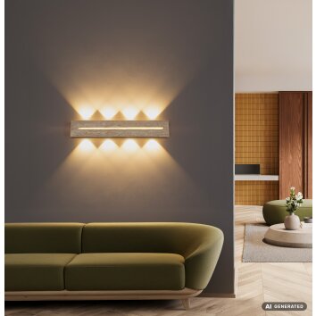 Globo Rojas LED rechthoekige wandlamp moderne muurlamp 21 W 3000 K 2414 lumen