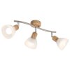 NOWA Daytona verstelbare 3-lichts plafondlamp E14, modern, voor eetkamer en hal