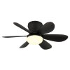 Globo Delores LED plafondventilator met lamp, afstandsbediening, 2700-6500K, 560 lm, 5 W
