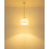 Globo Swanson moderne ronde hanglamp voor eetkamer en woonkamer, Ø 30 cm, E27, 40 W
