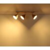 Globo Lyndon moderne 3-lichts plafondspot met draaibare spots voor eetkamer en hal