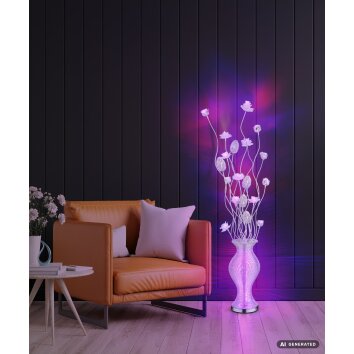 Globo Florielle LED decoratieve bloemen-vloerlamp 148 cm 4000 Kelvin 6 Watt