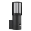 Globo Mervin buitenwandlamp met bewegingssensor voor buiten en garage E27 modern