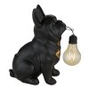 Globo DOGLI LED solarlamp hond tuinverlichting met schakelaar voor buiten 3000 K 6 W