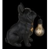Globo DOGLI LED solarlamp hond tuinverlichting met schakelaar voor buiten 3000 K 6 W