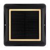 Globo AKRON LED solar wandlamp buiten met schakelaar, vierkant, 3000 K, 10 lm, 1,2 W