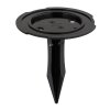 Globo AKRON LED solar wandlamp buiten met schakelaar, vierkant, 3000 K, 10 lm, 1,2 W