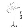 Globo VOTARO LED solar-wandlamp met bewegingsmelder voor buiten en padverlichting