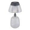 Globo VIONNA LED moderne solarlamp voor buiten als tafellamp 3000 Kelvin 6 Watt
