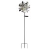 Globo ANORA solarlamp voor buiten paardebloem LED moderne tuinpadverlichting