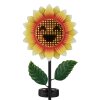 Globo CORALIE solar tuinspies zonnebloem LED 6 W 3000 K modern voor tuin en gazon