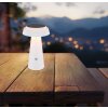Globo MIRALIE LED Solarleuchte als solar tafellamp voor terras en balkon, modern