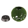 Globo BOSCO LED tuin-zonnelamp voor buiten met schakelaar, kogelvormig, Ø 20 cm, 3000 K, 6 W