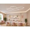 Globo Honeycomb LED zeskantige plafondlamp 11400 Lumen 4000 Kelvin modern design