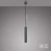 SCHÖNER WOHNEN-Kollektion DANTE Pendelleuchte hanglamp GU10, 120 cm, Ø 6 cm