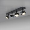 SCHÖNER WOHNEN-Kollektion KULU LED 4-lichts plafondspot draaibaar zwenkbaar