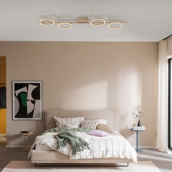 SCHÖNER WOHNEN-Kollektion MINI RITUS moderne LED ringplafondlamp 27W 3000K 4000lm